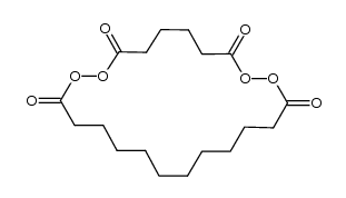 1,2,9,10-tetraoxacyclodocosane-3,8,11,22-tetraone Structure