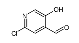 2-氯-4-醛基5-羟基吡啶结构式