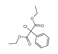 chloro-phenyl-malonic acid diethyl ester结构式