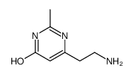 6-(2-Aminoethyl)-2-methyl-4(1H)-pyrimidinone Structure