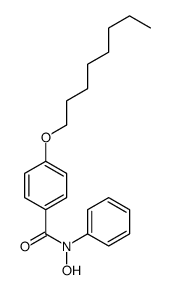 N-hydroxy-4-octoxy-N-phenylbenzamide结构式