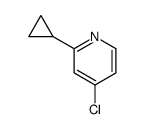 4-Chloro-2-cyclopropyl-pyridine Structure