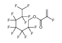 1H,1H,7H-PERFLUOROHEPTYL-2-FLUOROACRYLATE structure