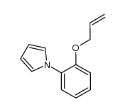 1-(2-(allyloxy)phenyl)-1H-pyrrole结构式