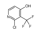 2-chloro-3-(trifluoromethyl)-1H-pyridin-4-one Structure