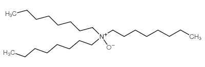 tri-n-octylamine n-oxide Structure