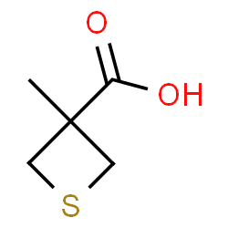 3-METHYLTHIETANE-3-CARBOXYLIC ACID Structure