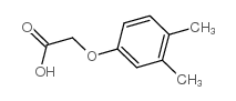 3,4-二甲基苯氧基乙酸结构式