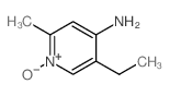 4-Pyridinamine,5-ethyl-2-methyl-, 1-oxide结构式