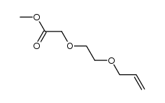 Methyl (2-allyloxy-ethoxy)-acetate结构式