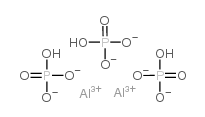 磷酸铝(3:2)结构式
