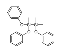 dimethyl-[methyl(diphenoxy)silyl]-phenoxysilane Structure