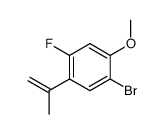 1-bromo-4-fluoro-2-methoxy-5-(prop-1-en-2-yl)benzene Structure