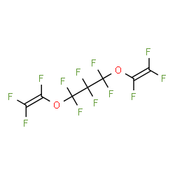 1,1,2,2,3,3-六氟-1,3-二[(1,2,2-三氟乙烯基)氧]丙烷结构式