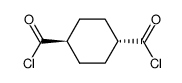 1,4-Cyclohexanedicarbonyl dichloride, cis- (9CI)结构式