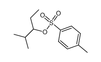 1-ethyl-2-methylpropyl toluene-p-sulphonate Structure