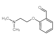 2-[2-(二甲胺基)乙氧基]苯甲醛结构式