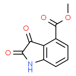 2,3-吲哚醌-4-羧酸乙酯结构式