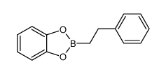 2-(2-phenylethyl)-1,3,2-benzodioxaborole结构式