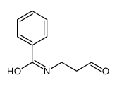 Benzamide,N-(3-oxopropyl)- Structure