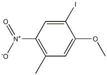 1-Iodo-2-methoxy-4-methyl-5-nitro-benzene Structure