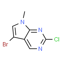 5-溴-2-氯-7-甲基-7H-吡咯并[2,3-d]嘧啶图片