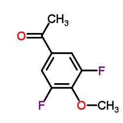 1-(3,5-Difluoro-4-methoxyphenyl)ethanone Structure
