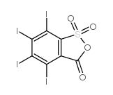 四碘-2-磺酸苯甲酸酐结构式