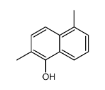 2,5-dimethylnaphthalen-1-ol结构式