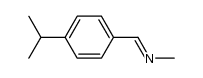Methanamine, N-[[4-(1-methylethyl)phenyl]methylene]- (9CI) structure