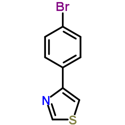 4-(4-溴苯基)噻唑结构式