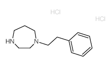 1-(2-Phenylethyl)-1,4-diazepane dihydrochloride Structure
