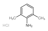 2,6-Dimethylaniline Hydrochloride Structure