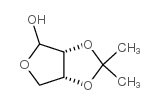 2,3-O-异亚丙基-d-赤藻糖结构式