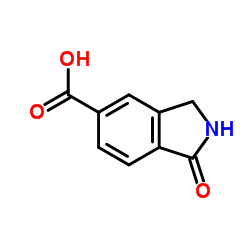 1-Oxoisoindoline-5-carboxylic acid Structure