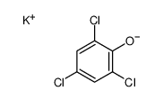potassium 2,4,6-trichlorophenolate结构式