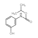 (3-羟基苯基)-氨基甲酸异丙酯结构式