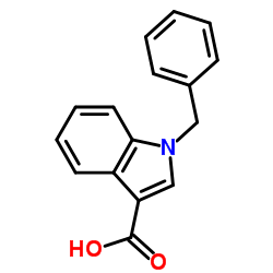 1-Benzyl-1H-indole-3-carboxylic acid Structure
