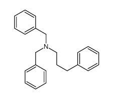 N,N-dibenzyl-3-phenylpropan-1-amine Structure