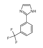 2-(3-trifluoromethyl-phenyl)-1H-imidazole Structure