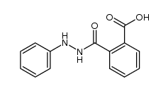 2-[(2-phenylhydrazino)carbonyl]benzoic acid结构式