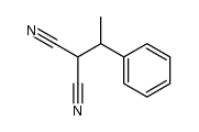 2-(1-phenylethyl)propanedinitrile结构式
