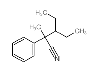 Benzeneacetonitrile, a-(1-ethylpropyl)-a-methyl- picture