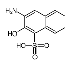 3-amino-2-hydroxynaphthalene-1-sulfonic acid Structure