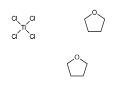 Tetrachloro-bis-(tetrahydrofuran)titanium(IV) Structure