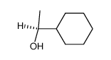 (S)-1-cyclohexylethanol结构式
