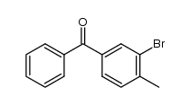 3-bromo-4-methyl-benzophenone结构式
