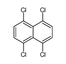 1,4,5,8-Tetrachloronaphthalene Structure