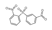 2,3'-dinitrodiphenyl sulfone Structure