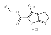 3-甲基-5,6-二氢咪唑[2,1-B][1,3]噻唑-2-羧酸盐酸盐结构式